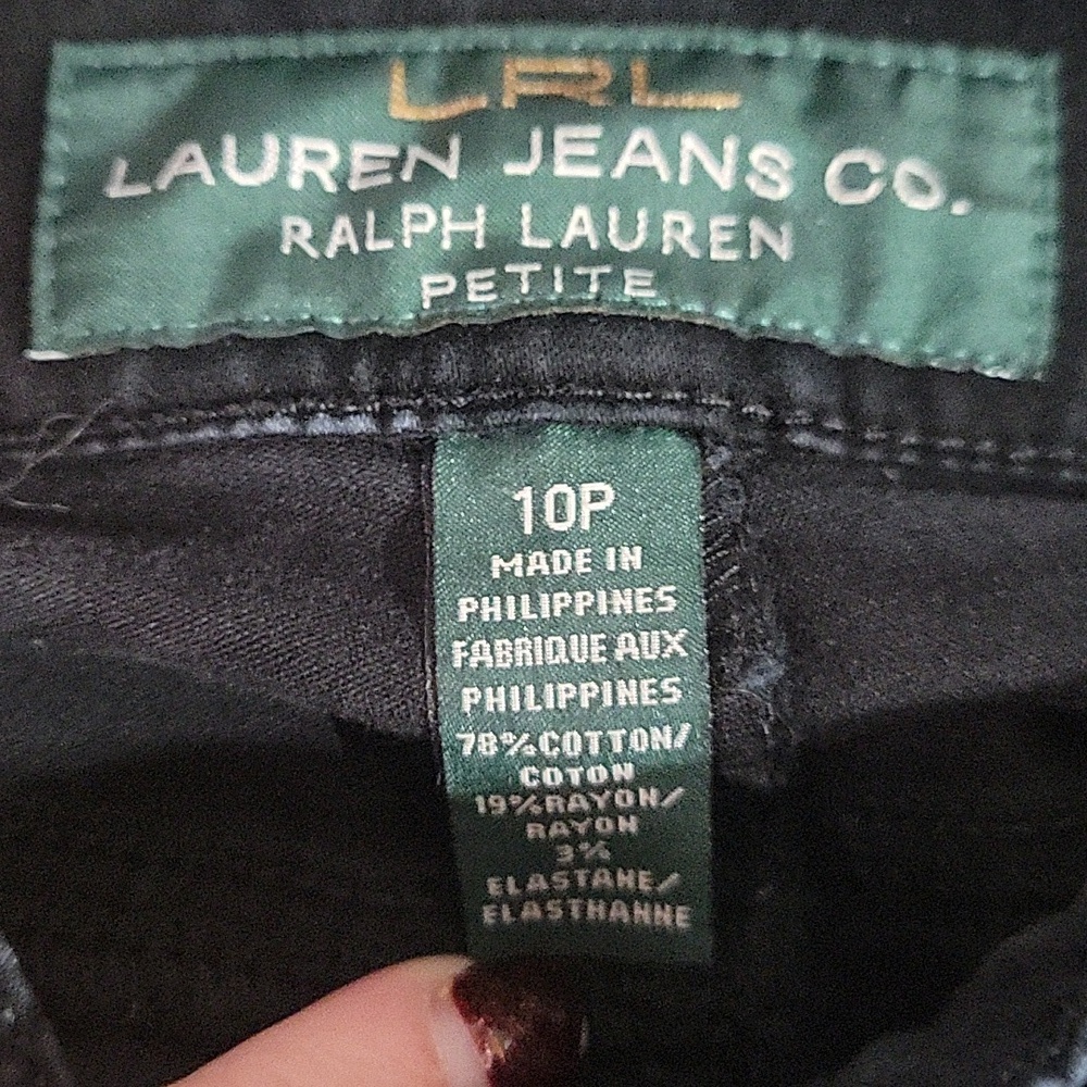 Lauren Ralph Lauren Women's Black Jeans - Picture 4 of 4